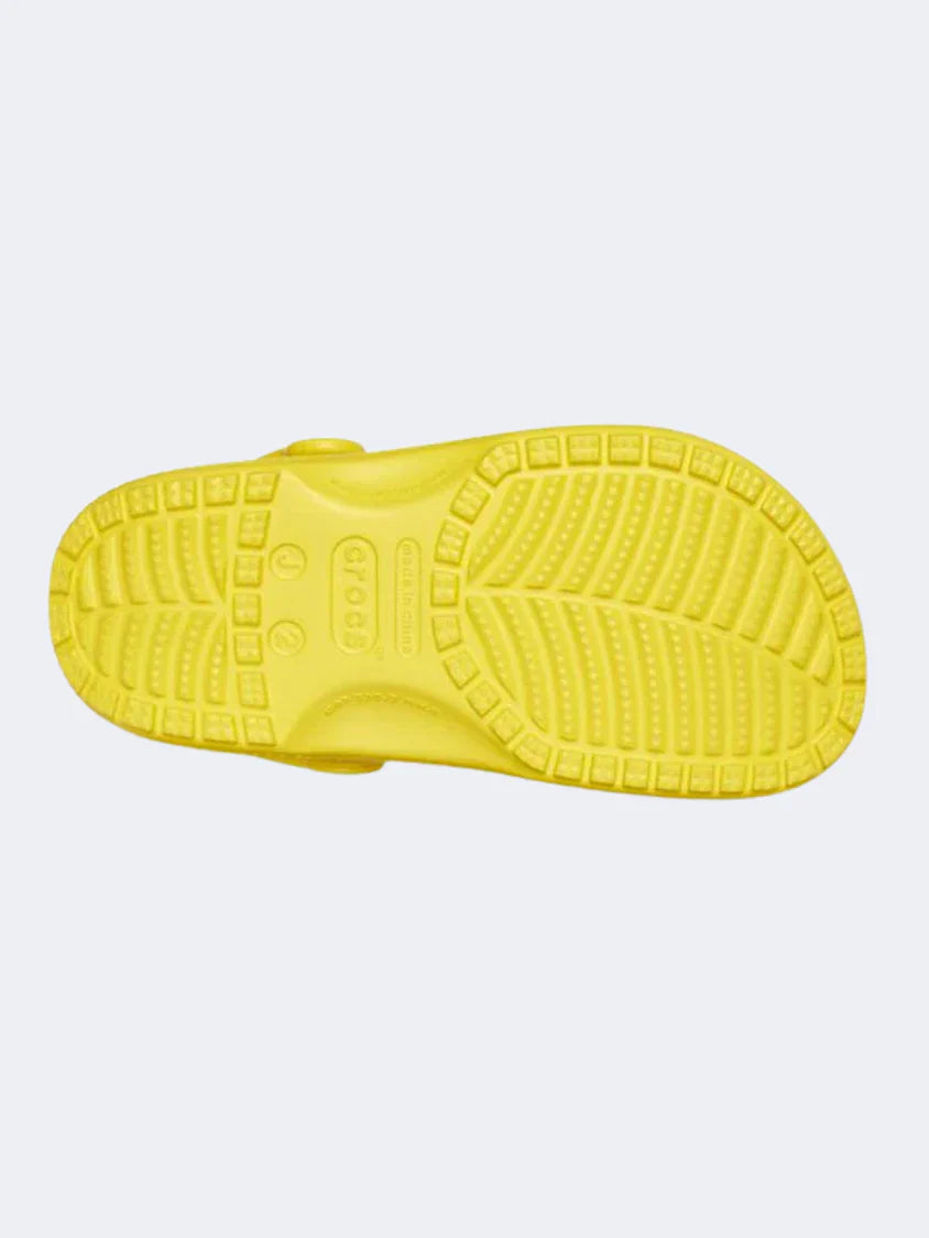 classic clog sandals in Yellow