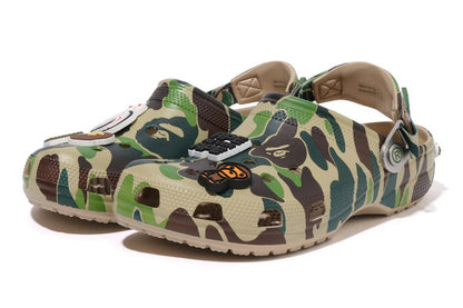 BAPE x Crocs Classic Clog 'ABC Camo -Green'