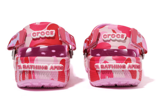 BAPE x Crocs Classic Clog 'ABC Camo - Pink'