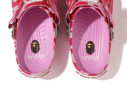 BAPE x Crocs Classic Clog 'ABC Camo - Pink'