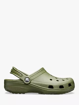 classic clog sandals in Army Green