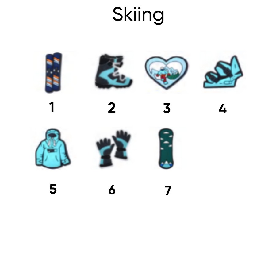 Skii pins
