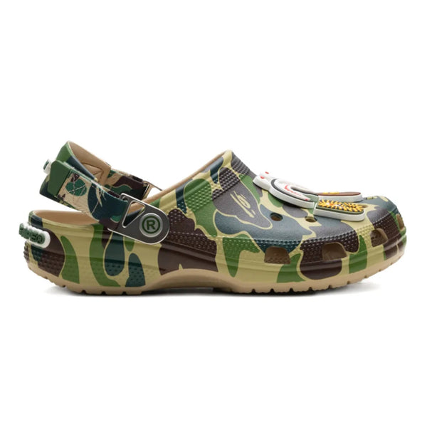 BAPE x Crocs Classic Clog 'ABC Camo -Green'