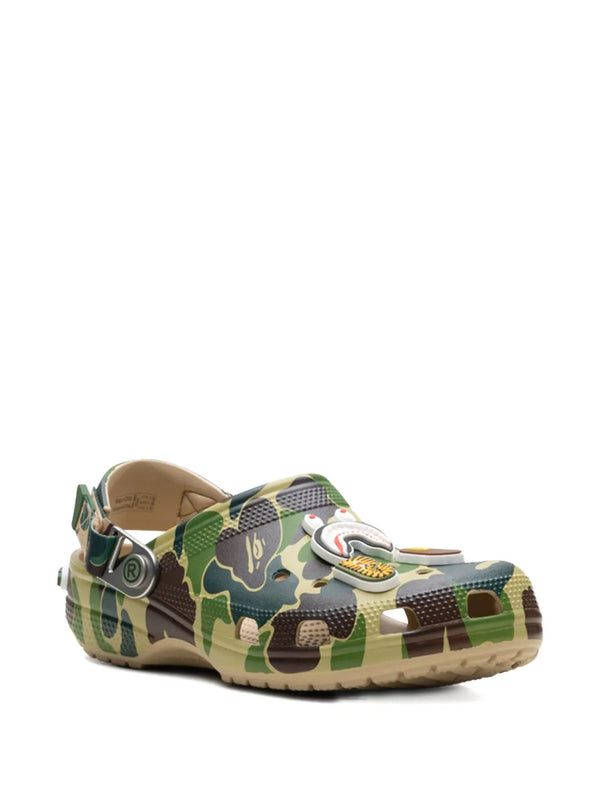 BAPE x Crocs Classic Clog 'ABC Camo -Green'