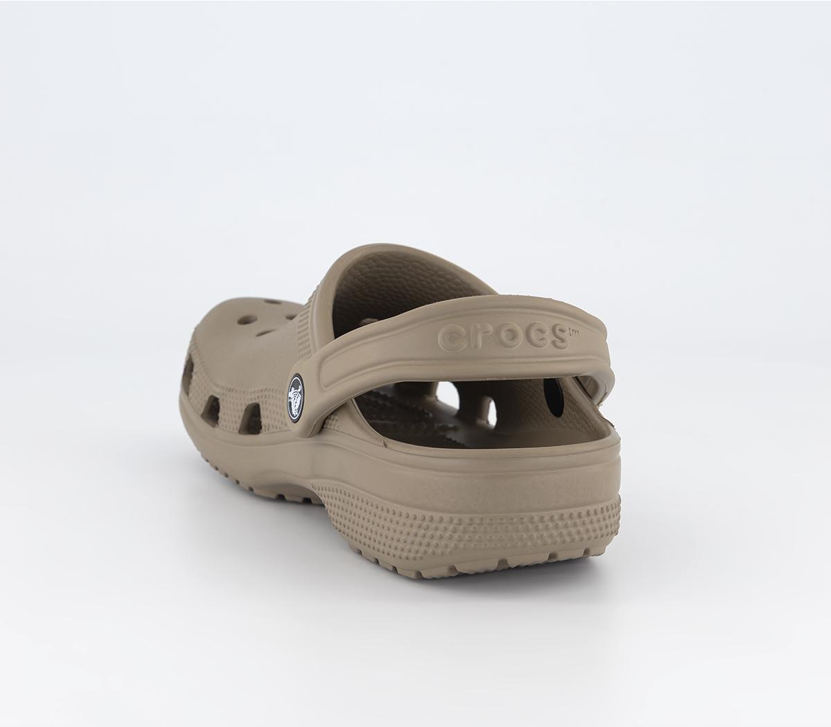 classic clog sandals in Khaki