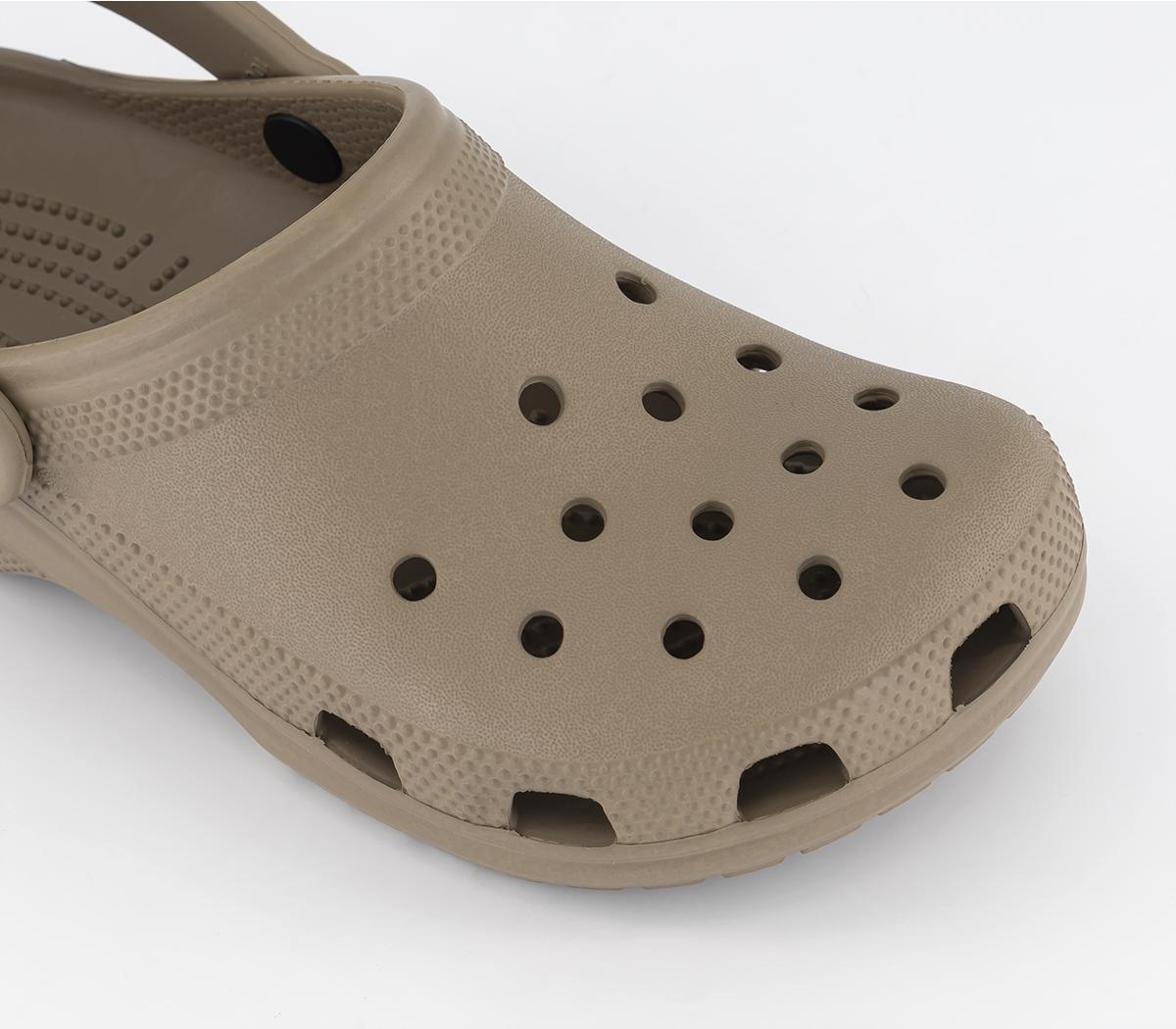 classic clog sandals in Khaki