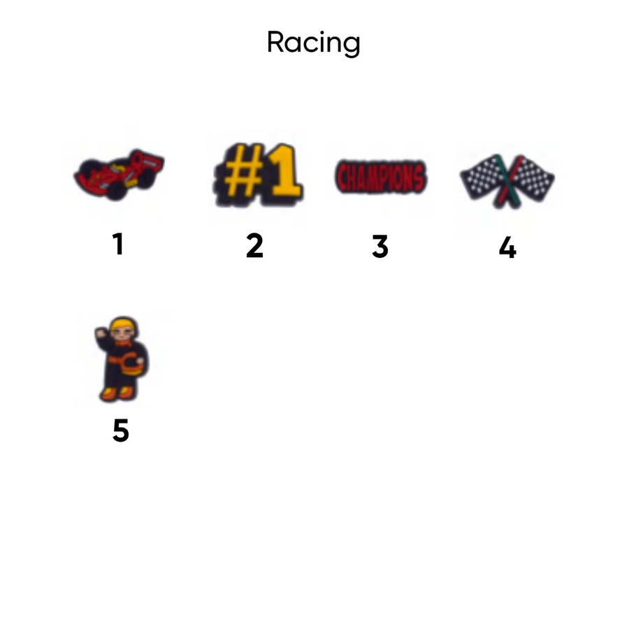 Racing pins