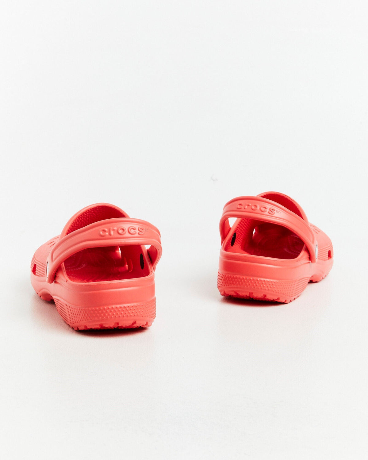 classic clog sandals in Watermelon Red