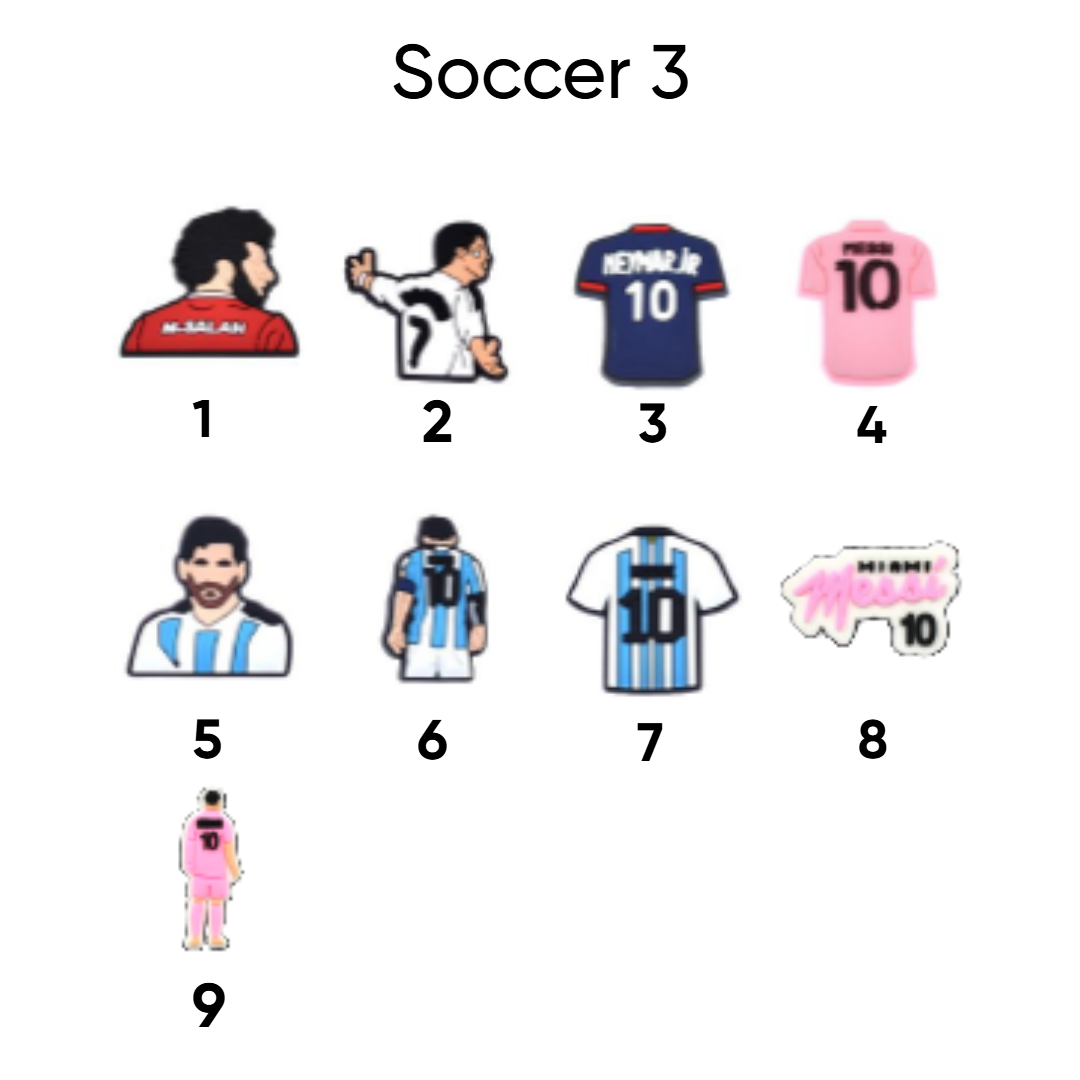 Soccer 3 pins