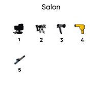 Salon pins