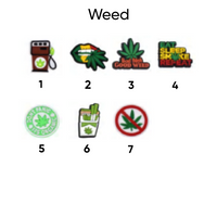 Weed pins