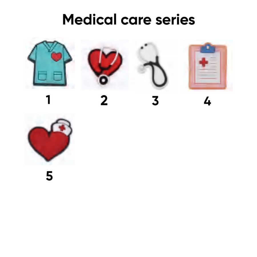 Medical care pins