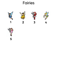 Fairies pins