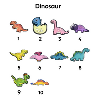 Dinosaur pins