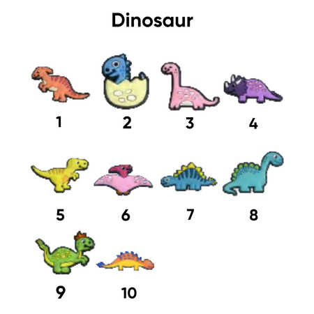 Dinosaur pins