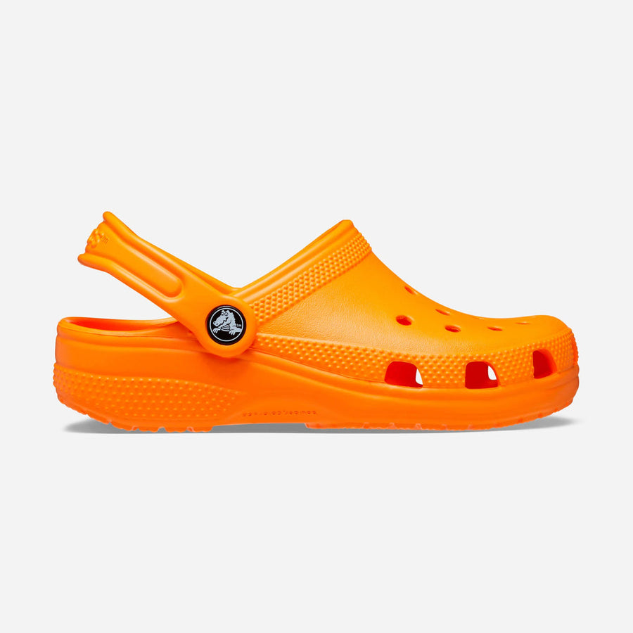 classic clog sandals in Orange