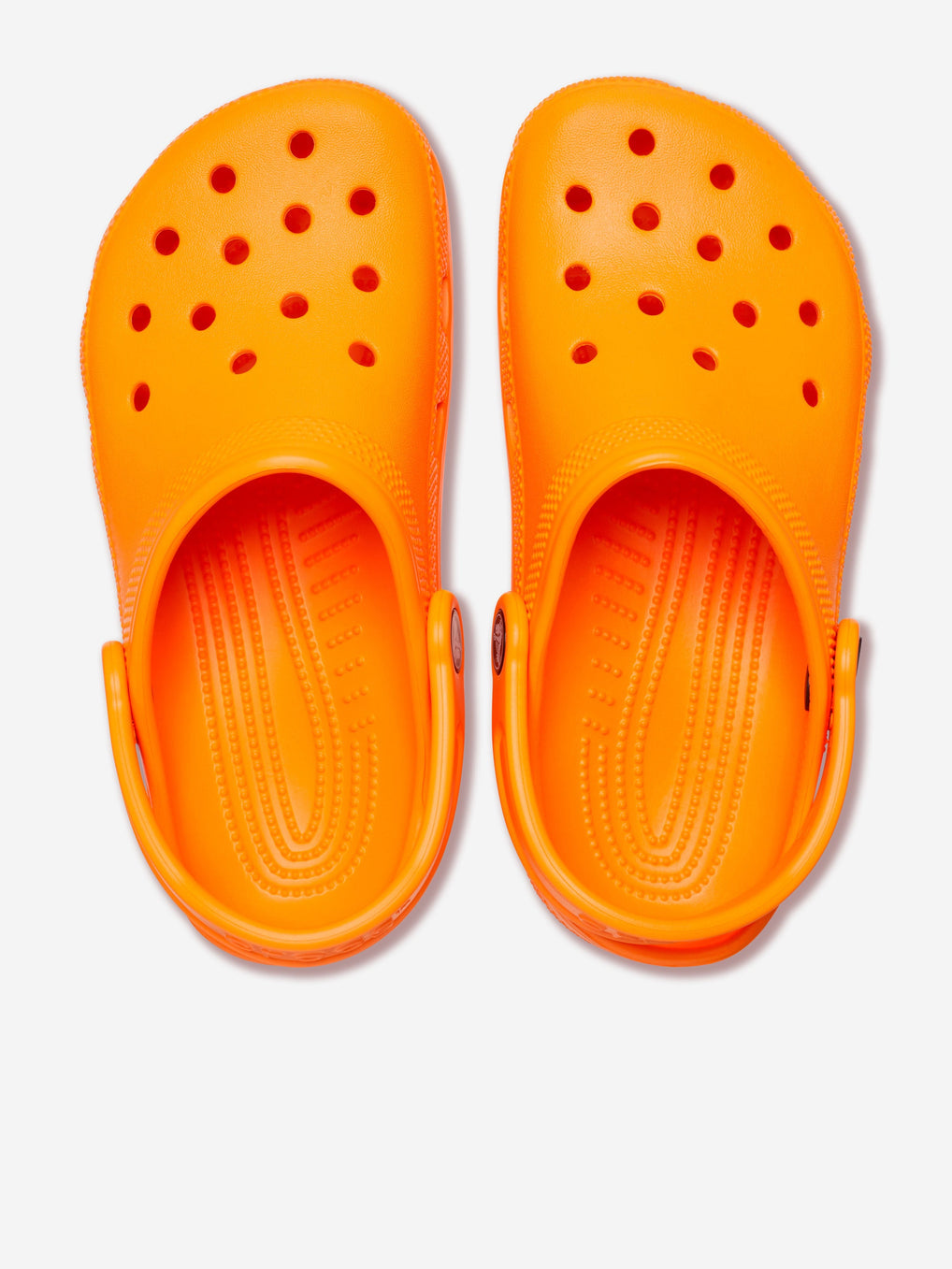 classic clog sandals in Orange