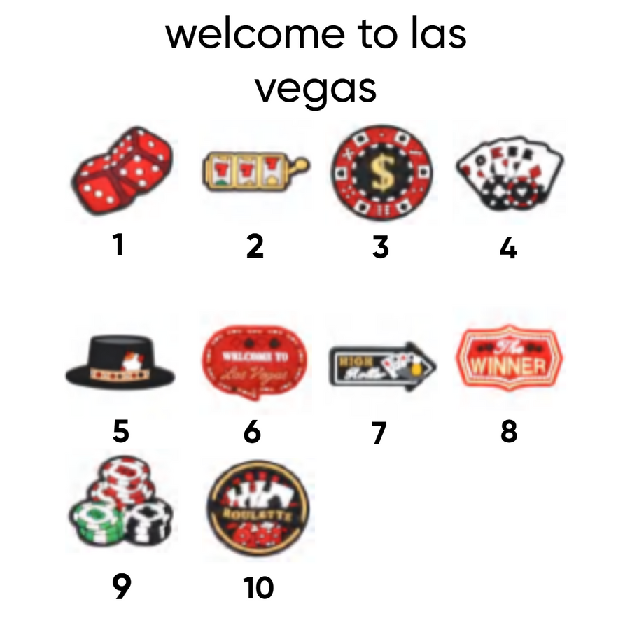Welcome to vegas pins