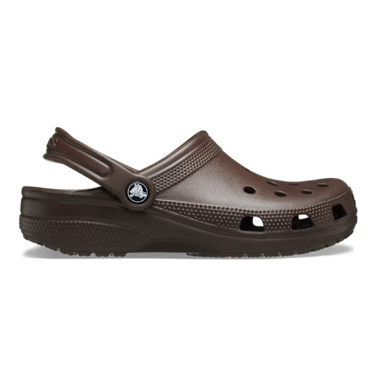 classic clog sandals in Coffee Brown