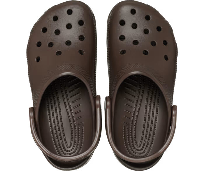 classic clog sandals in Coffee Brown
