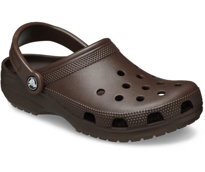 classic clog sandals in Coffee Brown