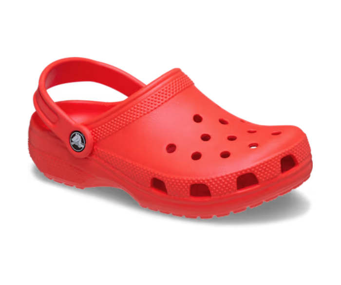 Classic clog sandals in Red