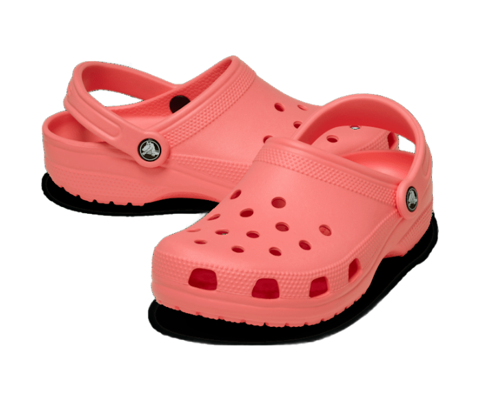 classic clog sandals in Guava