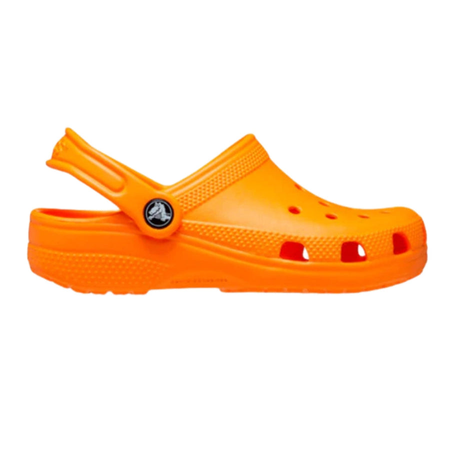 classic clog sandals in Orange