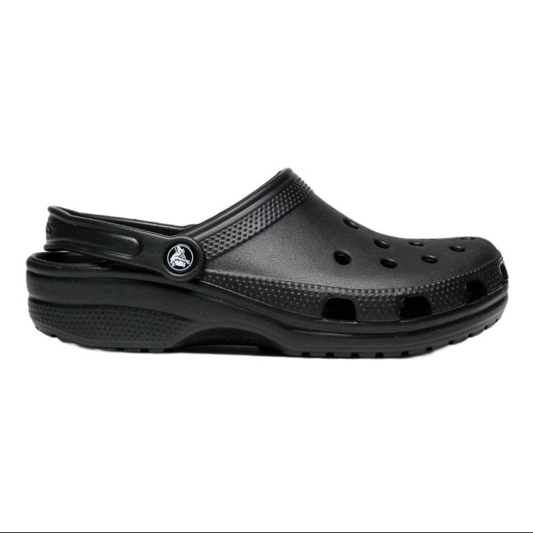 classic clog sandals in black