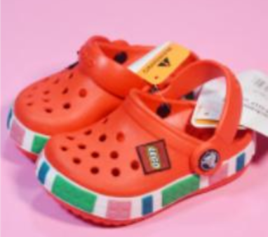 Lego Red Crocs
