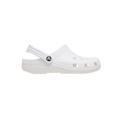 classic clog sandals in white