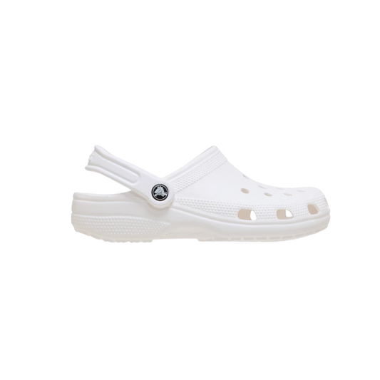classic clog sandals in white