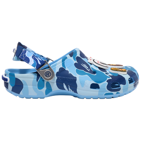 BAPE x Crocs Classic Clog 'ABC Camo - Blue'