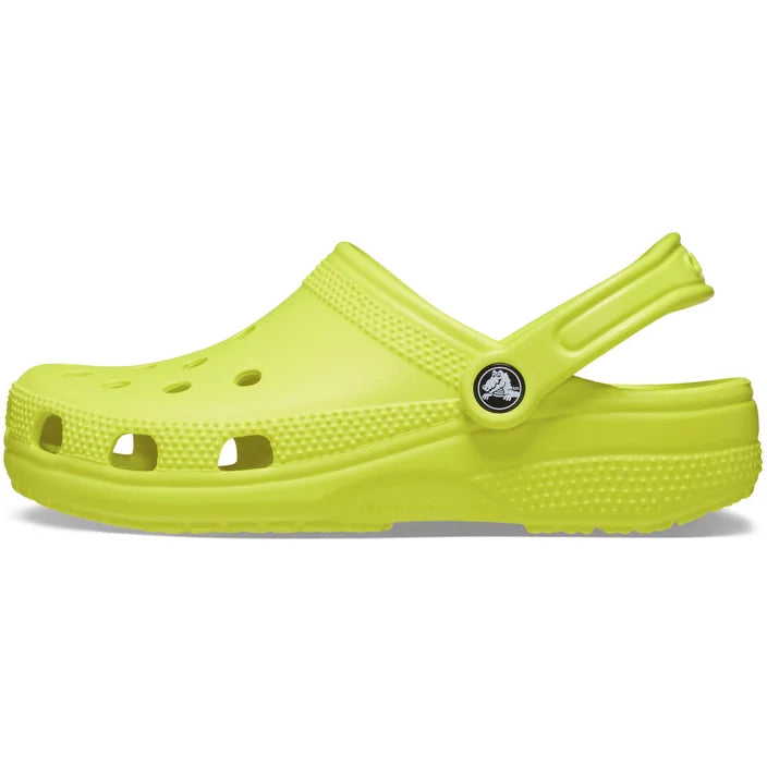 classic clog sandals in Apple Green