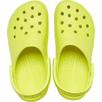classic clog sandals in Apple Green