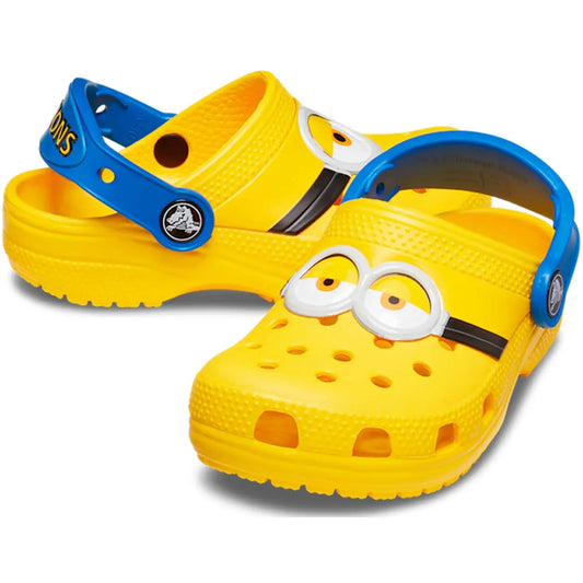 Kid's Minions Yellow Crocs
