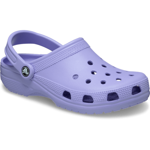 classic clog sandals in Purple