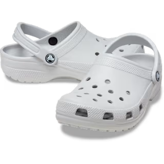 classic clog sandals in Light Grey