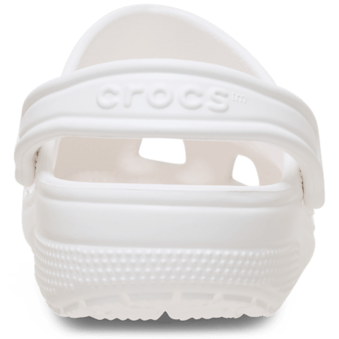 classic clog sandals in white