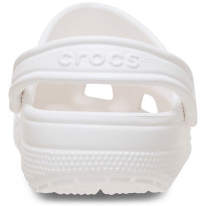 classic clog sandals in white