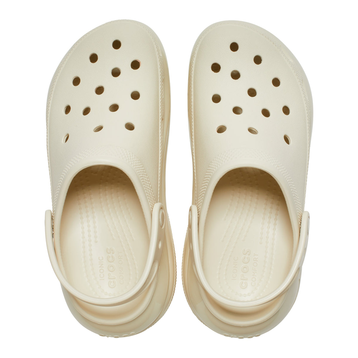 Crocs Mega Crush Clog Beige