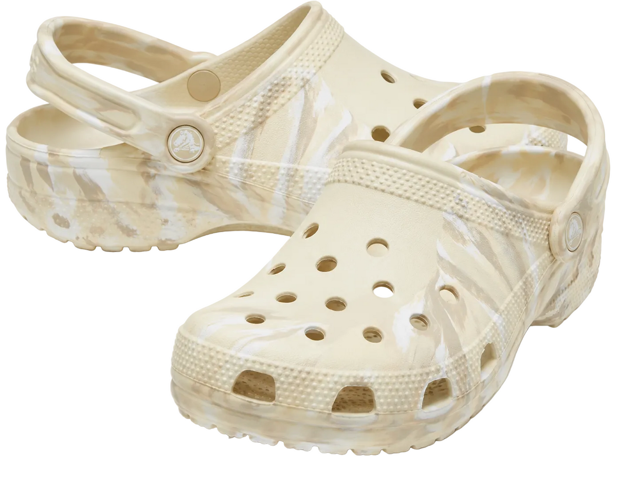 Crocs Classic Marbled Beige