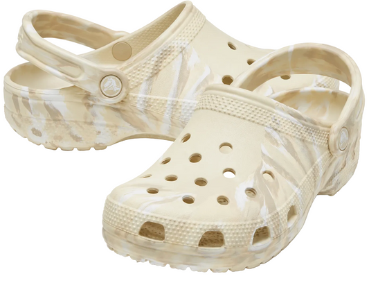Crocs Classic Marbled Beige